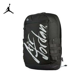 Nike Air Jordan Flight Script Backpack Bag Black